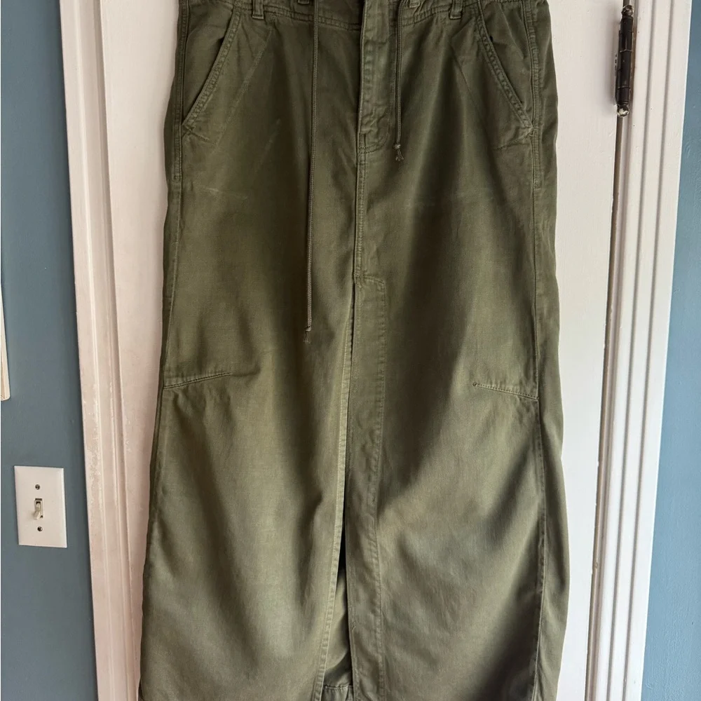 Free People Chino Maxi Skirt - Picture 2 of 5